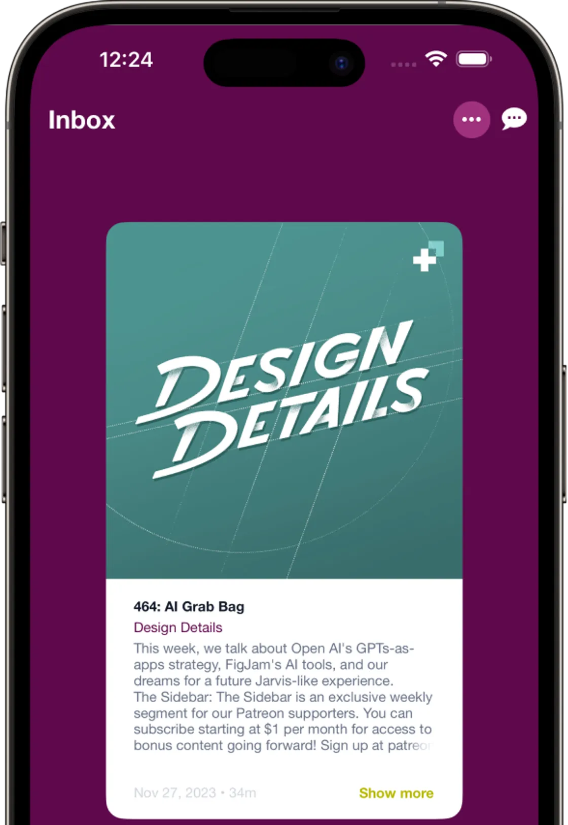 Quickly sort new episodes from your favorite podcasts