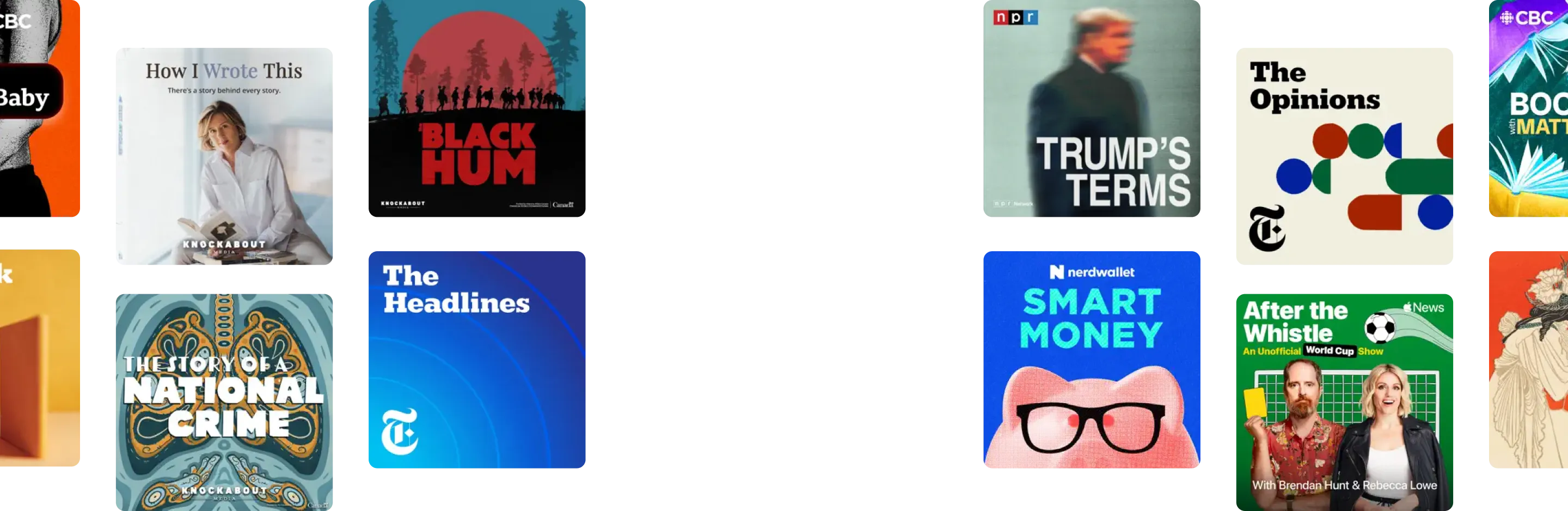 Podcast covers